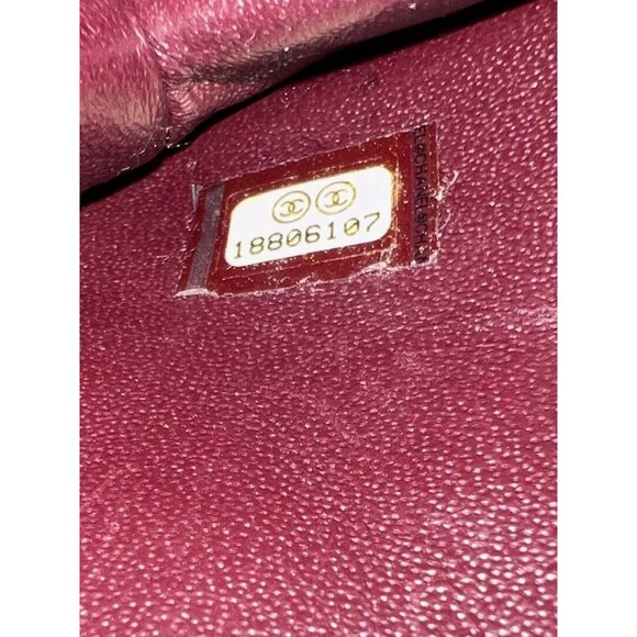 Chanel Crossing Times Medium Flap Quilted Red Lambskin Shoulder Bag - Picture 8 of 12